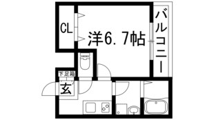 クレアモントヒルズ宝塚の物件間取画像